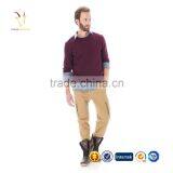Fashionable Pure Cashmere Junpers Men Cashmere Sweater Pullover thumbnail-4