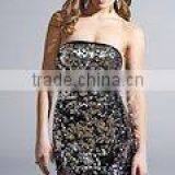 EM20382 Sexy Strapless Evening Sequins Dress thumbnail-1