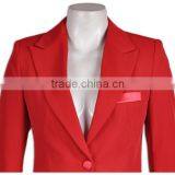 SA8000/BSCI Italian Style Customized Slim Fit School Uniform Latest Women Blazer Design thumbnail-6