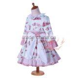 Pink Dresses for Girls Kids Frock thumbnail-2
