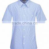 2017 Spring Lastest Plaid Short Sleeve Shirt thumbnail-2