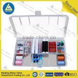 Transparent pp Material Complete Sewing Kit Case Wih Garment Accessories thumbnail-3