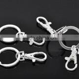 Silver Plated Lobster Claw Clasps With Key Rings 7cm, Sold per Pack of 5,Hottest thumbnail-1