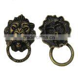 Antique Bronze Lion Jewelry Wooden Box Pull Handle Knobs Dresser Drawer For Cabinet Door thumbnail-2