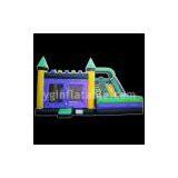 Purple Inflatable Bounce Slide Combination thumbnail-1