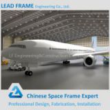 Long Span Light Type Prefab Steel Grid Space Frame Airplane Hangar