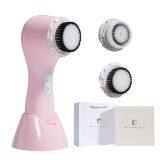 Pink CNV PRO Electric Face Brush Facial Brush Waterproof Sonic Cleansing System Portable Face Exfoliator Rechargeable thumbnail-3