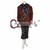 Alice in Wonderland Johnny Depp Mad Hatter Cosplay Costume Whole Set thumbnail-2