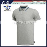 Nice price 100% cotton abric plain color polo shirt