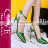 Fashion Ladies Girls Gigh Geel Sandals Pictures Summer Pencil High Heel Sandals thumbnail-3