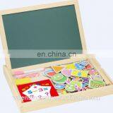 OEM Wholesale Educational Wooden Magnetic Kids Drawing Board/educational Toys for Kids thumbnail-3