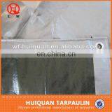 3m x 3.6m Tarpaulin 270GSM Heavy Weight Tarp Waterproof Boat Cover Black/Silver thumbnail-4