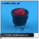 2Pin On Off Miniature 12V Round Rocker Switch thumbnail-2