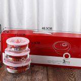 Hot Sale Food Grade Round Freezer Fridge Glass Container thumbnail-4