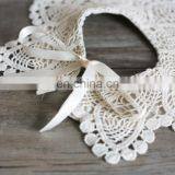 Baby Girls 100% Cotton Lace Bibs Baby Burp Cloths 0-3Year thumbnail-3