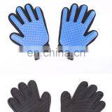 Massage Cleaning Deshedding Brush Cat Hair Remover Brush Dog Pet Grooming Glove thumbnail-6