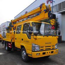 ISUZU 100P 600P 14M Aerial Work Platform Manlift Vehicle Folding Arm Bucket Truck