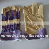 CE certified 10.5" leather work gloves