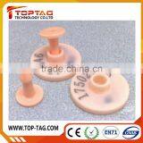 ISO 18000-6C UHF Pig Ear Tags Animal Rfid Ear Tag