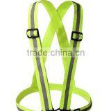 Elastic Reflective Belt Vest/Reflective Running Vest/Cycling Vest/Safety Vest thumbnail-1
