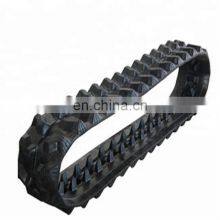SK75-8 Excavator Rubber Track SK75UR Rubber Belt SK80 Rubber Track Shoe thumbnail-1