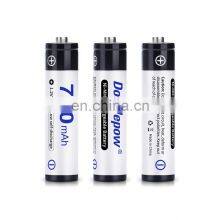 Factory Customized NI MH AAA 700mah 4pcs/box 1.2V Rechargeable Battery For Medical Equipment thumbnail-1