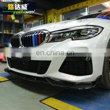 Auto Parts G20 G28 Front Bumper Spoiler Lip Body Kits for BMW 3 Series G20 G28 2019+ thumbnail-5