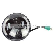 Передние фары с LED и желтым кольцом для Jeep JK 2007 - 2017 годов, Shanghai Sanfu thumbnail-1