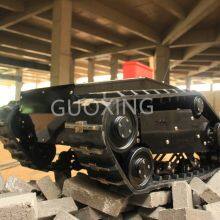 Safari-880T Rubber Tracked Robot Vehicle Tank Chassis Rubber Crawler Undercarriage thumbnail-3