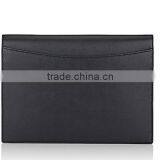 New York Men Black Smooth Leather Gusseted Portfolio Leather Business Bag Hand Bag thumbnail-3