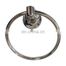 Multi-function Bathroom Accessories Metal Towel Rack Round Towel Hanger for Sale thumbnail-4