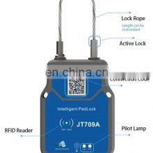 Спутниковый блокировочный электронный противоугонный замок. Отслеживание груза. Электронный умный замок. Умный GPS-замок накладной