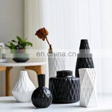 Скульптуры в нордском инс-стиле с матовым дизайном, модель человеческого тела, украшение для дома и комнаты, цветочный декоративный керамический ваз thumbnail-4