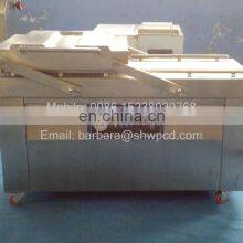 Hot Sale Double Chamber Vacuum Packing Machine For Seafood/Salted Meat/Dry Fish/Pork/Beef/Rice From China thumbnail-2