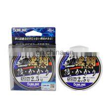 Top Quality Fluorocarbon Fishing Line SUNLINE Black Snapper 120M Fluorocarbonfishing Lines thumbnail-4