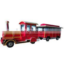 Hot on Sale Professional Trackless Train Manufacturer and Exporter Tourist Trackless Train thumbnail-2