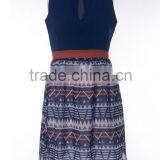 Summer Casual Dress Fashion Dress Sleeveless Lady Dress thumbnail-1