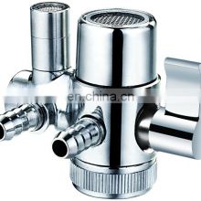 PATENT Diverter Valve  3 in and 2 way out Water Splitter Valve for faucet filtration System