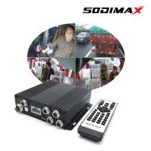 4CH SD Card Full HD Car Cameras 1080P 720p Vehicle Blackbox DVR With 4G WiFi GPS