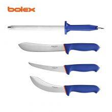 Butcher Knife Set Softgrip,boning Butcher Skinning German Stainless Steel Chef Knife Set,Meat Processing Set for Home Kitchen,Slaughter House Restaurant