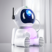 Astronaut Galaxy Projector Fancy Nebula Star Projector Night Light Remote Control Warm Atmosphere Moon Lamp For Kids Bedroom thumbnail-1