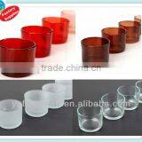 Glass Candle Holders Cone Shaped