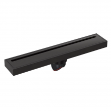 Modern Design All-Copper Strip High Displacement Floor Drain Insect-Proof and Deodorizing Bathroom Tile Insert Rectangle Shape thumbnail-1