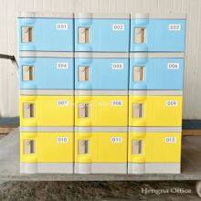 Armário de plástico ABS premium com sistema de ganchos para chaves - Armário de armazenamento de alta qualidade para instituições governamentais thumbnail-1