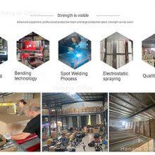 Executive Storage Combo ST-ESC18: Minimalist Off-White Steel Wardrobe & File Cabinet | Seamless Design for San Francisco Private Suites- Long Lifespan thumbnail-5