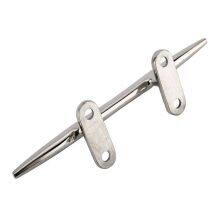 Marine Grade Mirror Polish Boat Stainless Steel Cleat Yacht Cleat Hollow Base Cleat thumbnail-3