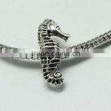Lead Free Nickle Free Zinc Alloy Pdora Seahorse Jewelry Hole Beads for Bracelets and Necklace