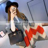 Wholesale New Winter Warm Fashion Plaid Pashmina Woman Acrylic Shawl thumbnail-1