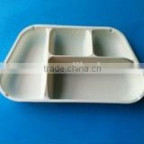 Disposable cornstarch tray
