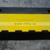 Rubber Duct Cable Protectors With Yellow Plastic Covers thumbnail-1